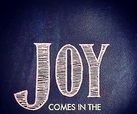 Joy in morning
