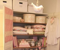 Shabby chic closet