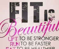Fit is beautiful