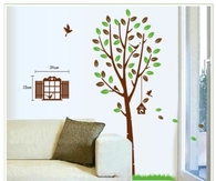 Bird cage and Tree Decal decor for toddlers and children