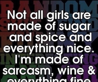 Sarcasm and Wine