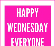 Happy Wednesday