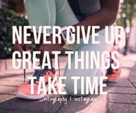 Great things take time