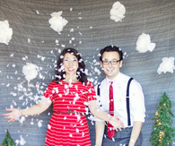 DIY Holiday Photo Backdrop