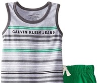 Calvin Klein Baby-Boys Infant Tank Top,with Shorts