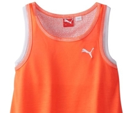 PUMA PUMA Girls 7-16 Heathered Twofer Tank