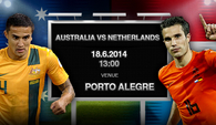 Australia vs Netherlands, FIFA 2014 
