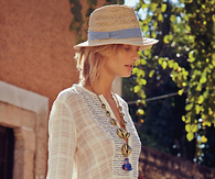 Shimmered Azucar Tunic