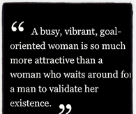 A vibrant woman