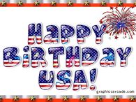Happy Birthday USA