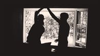 Romantic Silhouettes Dancing