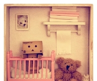 Cute Danbo Shadowbox