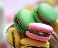 Chocolate macaroons