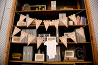 DIY Baby Shower with Make a Mobile Station