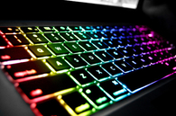Colorful keyboard