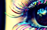 Color eyelashes