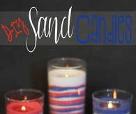 DIY Sand Candles