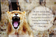 Be alert