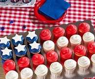 July 4th Cupcake Table