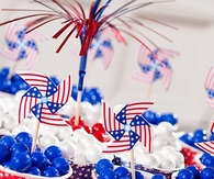 Mini Pinwheel Candy Cups