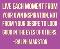 live each moment