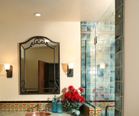 Mediterranean bathroom
