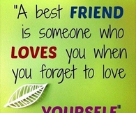 A best friend