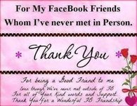My facebook friends