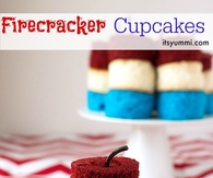 Firecracker Cupcakes