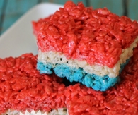 Fourth of July Rice Krispie Treats