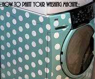 Painted Washing Machine