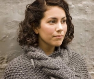 Burly Spun Grey Owl Cowl