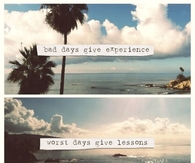 Best days give memories