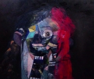 Retro Abstract Clown