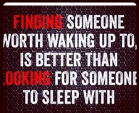 Finding Someone