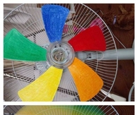 DIY Rainbow Fan