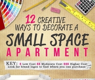 12 ways to decorate a small apartment