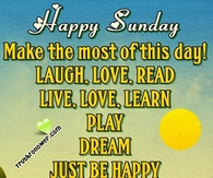 Happy Sunday