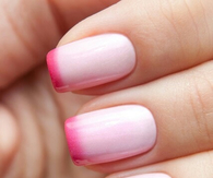 Pink ombre
