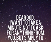 Dear God