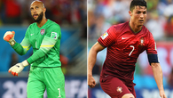 Ronaldo helps Portugal score against Tim Howard of USA, in closing seconds, for draw