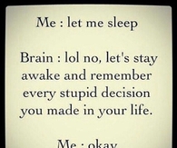 Let me sleep