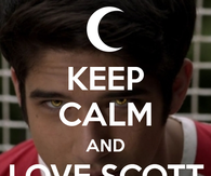 Keep calm and love scott mccall