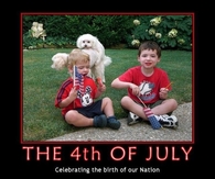 The 4th of July, celebrating the birth of our nation