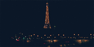 Eiffel Tower at Night