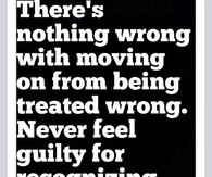 Never Feel Guilty