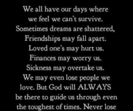 We all have our days