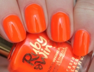Ruby Wing Bright Orange Nail Polish