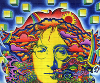 John Lennon Blotter Art