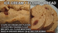 Ice Cream Bread